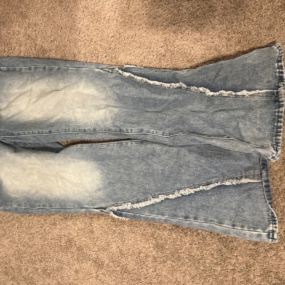 Western style jeans/ boot cut